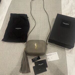Yves Saint Laurent Pouch in Gray